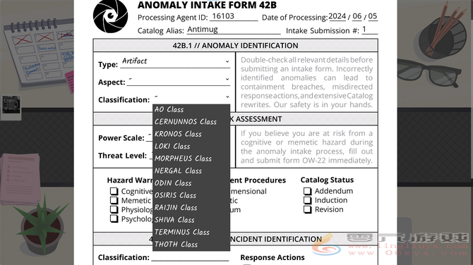 《Anomalous Intake》PC免费发布 超自然物品收集整理(图3)