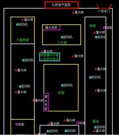 第五人格红教堂封禁密码机位置一览(图1)