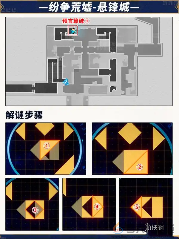 崩坏星穹铁道纷争荒墟悬锋城预言算碑怎么过(图1)