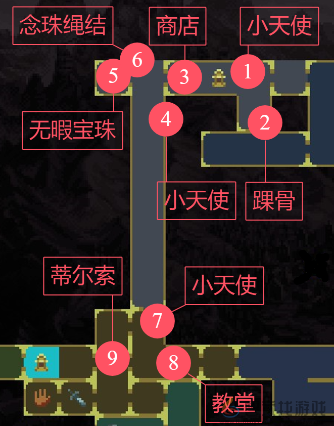 神之亵渎群峰墓地收集向流程攻略(图1)