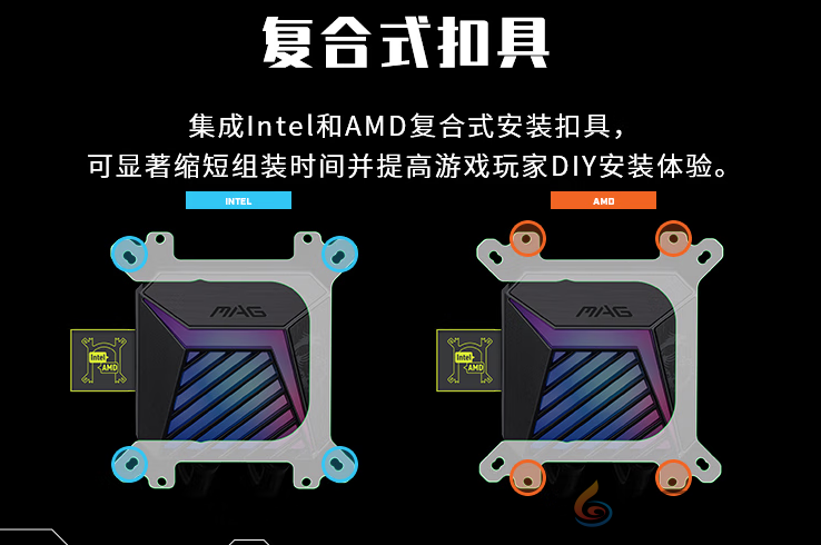 微星上市MAG CORELIQUID A15水冷散热器 449元开启高效散热新时代(图4)