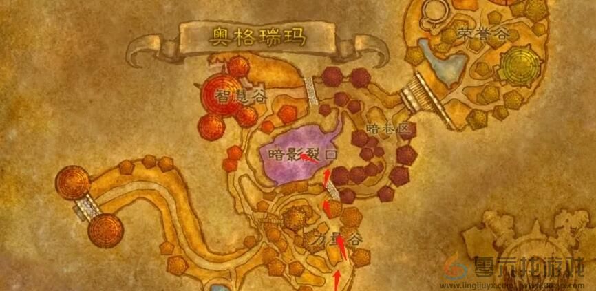 魔兽世界怒焰裂谷位置介绍(图3)