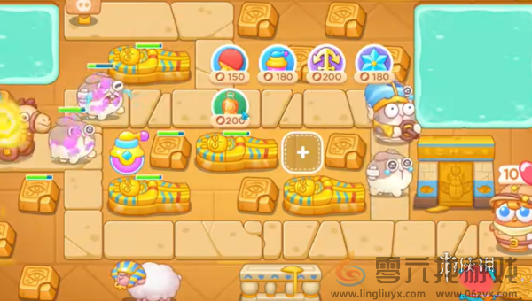 保卫萝卜4法老归来第二十关怎么过(图2)