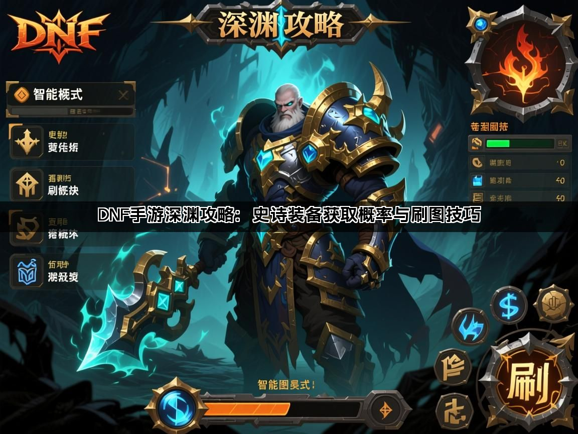 DNF手游深渊攻略：史诗装备获取概率与刷图技巧(图1)