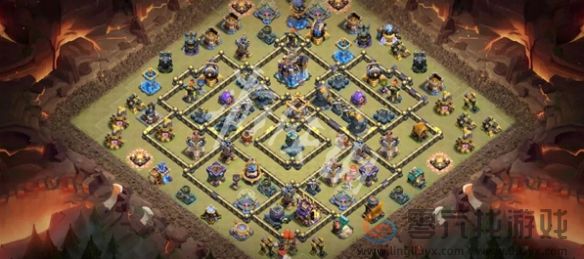 部落冲突18本防守阵型推荐(图4) 部落冲突18本防守阵型推荐(图4)