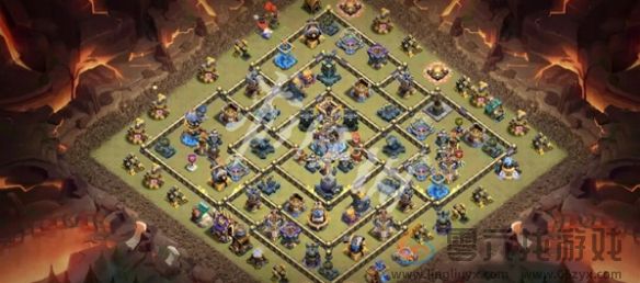 部落冲突18本防守阵型推荐(图6) 部落冲突18本防守阵型推荐(图6)